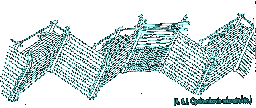 Kuvalhde: J.Hyvrinen, Hirsilinnojen aika,  Otava 1998